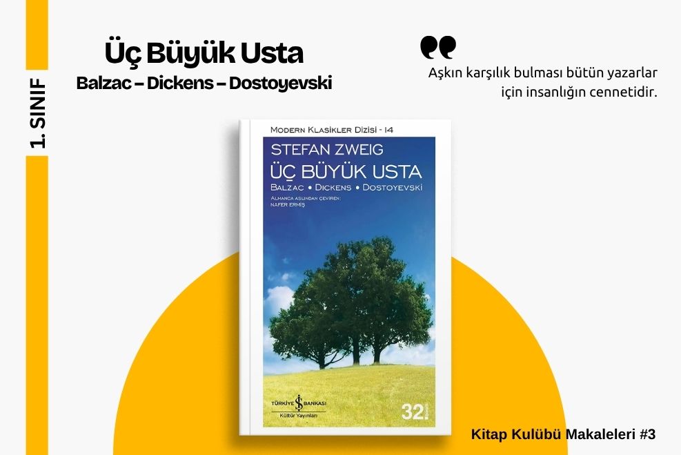 STEFAN ZWEİG - ÜÇ BÜYÜK USTA