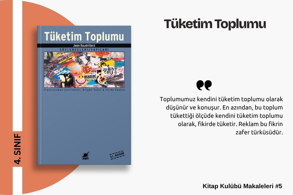 JEAN BAUDRİLLARD - TÜKETİM TOPLUMU 